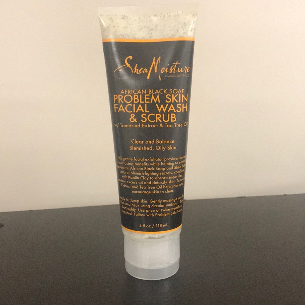 African Black Soap Facial Scrub